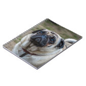 Pug hondnotitieboekje notitieboek (Linkerzijde)