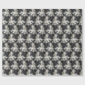 Pug-hondpatroon Cadeaupapier (Vlak)