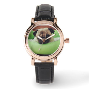 Pug horloge