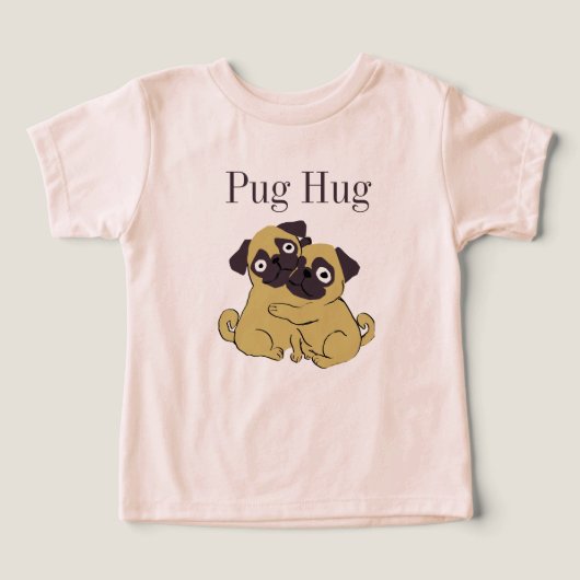 Pug hug (Design voorkant)