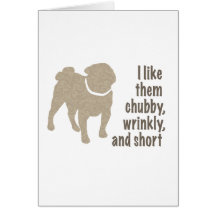 Pug - Ik hou van hen, Chubby, Kort en Kort