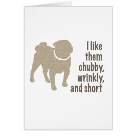 Pug - Ik hou van hen, Chubby, Kort en Kort