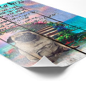 Pug ik zal op je wachten, Pug Lover Gift, Pug Dog Foto Afdruk (Hoek)