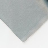 PUG in DENIM Fleece Deken (Hoek)