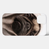 Pug in een hodie Case-Mate iPhone case (Achterkant (horizontaal))