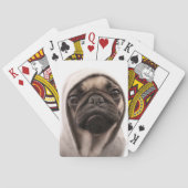 Pug in een Hoodie Speelkaarten (Achterkant)