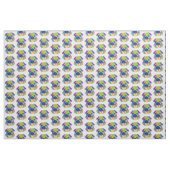 Pug in kleuren stof (Yard (91,4 cm))