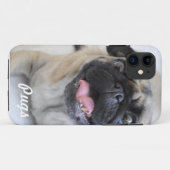 Pug iPhone Case (Achterkant (horizontaal))