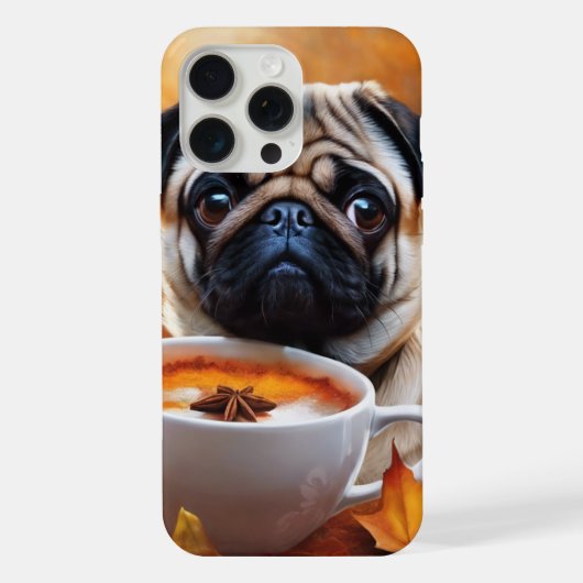 Pug iPhone Hoesje (Achterkant)