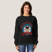 PUG is mijn copiloot klassiek T-shirt 346 (Voorkant volledig)