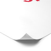 pug is mijn geestesdier poster (Hoek)