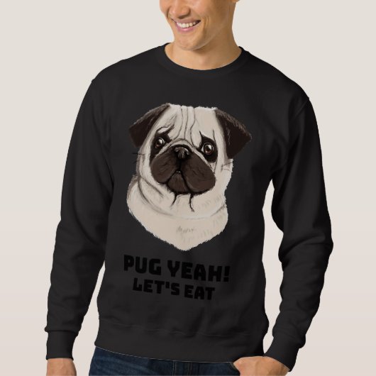 Pug Ja! Let&x27; s Eat Essential T-Shirt 13 (Voorkant)