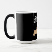 Pug je reguliere grootmoeder me de redhead grootmo magische mok (Links)