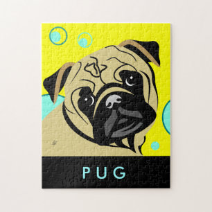 Pug Jigzaag Puzzles Legpuzzel