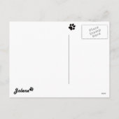 Pug Jolene kerstkaarten Feestdagenkaart (Achterkant)