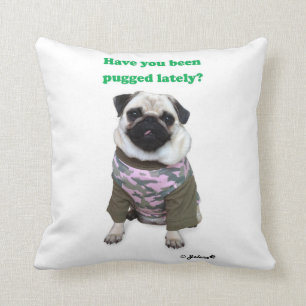 Pug Jolene pillow Kussen