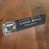 Pug Jong Naambordje (Zijkant)