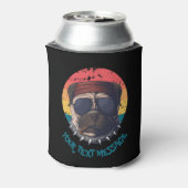 Pug Jouw tekst Berichten Blikjeskoeler (Blikje Achterkant)