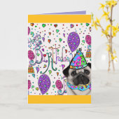 PUG KAART (Gele Bloem)