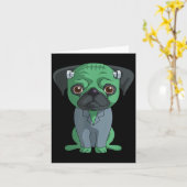 Pug Kaart (Gele Bloem)