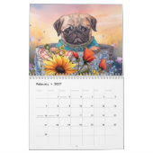 Pug Kalender (Feb 2027)