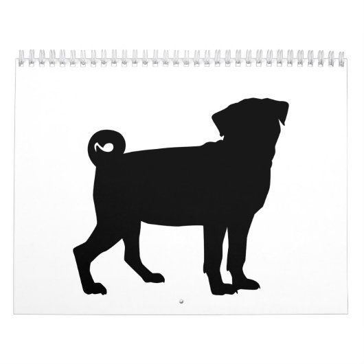 Pug Kalender (Hoes)