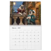 Pug-kalender Kalender (Feb 2027)