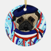 PUG KERAMISCH ORNAMENT (Voorkant)