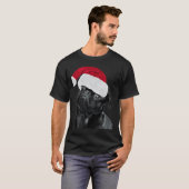 PUG Kerst T-shirt, 731 T-shirt (Voorkant volledig)