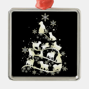 Pug kerstboompug - Lover Xmas Best Gift 2022 Metalen Ornament