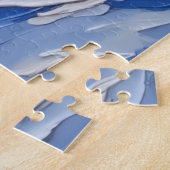 Pug Kerstboot Vakantie Legpuzzel (Zijkant)