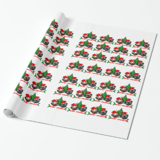 Pug-kerstinpakpapier Cadeaupapier