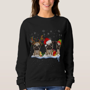 Pug Kerstkerstkerstkerstkerstkersthat, grappige pu Trui