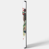 Pug Kerstkrans Feestelijke Pup Case-Mate iPhone Case (Achterkant / Links)