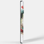 Pug Kerstkrans Feestelijke Pup Case-Mate iPhone Case (Achterkant / Rechts)