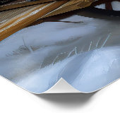 Pug Kerstmis Feestelijk Seizoen Perfect Poster (Hoek)