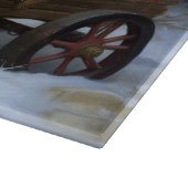 Pug Kerstmis Feestelijk Seizoen Snijplank (Hoek)