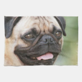 Pug Kitchen Towel Theedoek (Horizontaal)