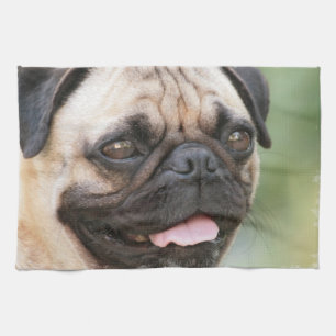 Pug Kitchen Towel Theedoek