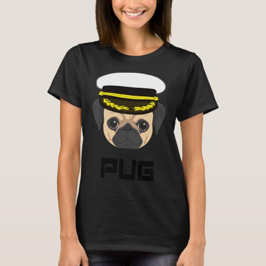 pug Klassiek 343 T-shirt (Voorkant)