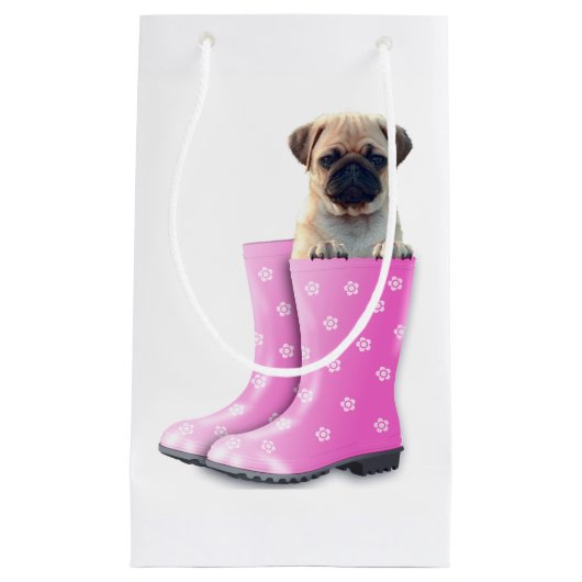 Pug Klein Cadeauzakje (Voorkant)