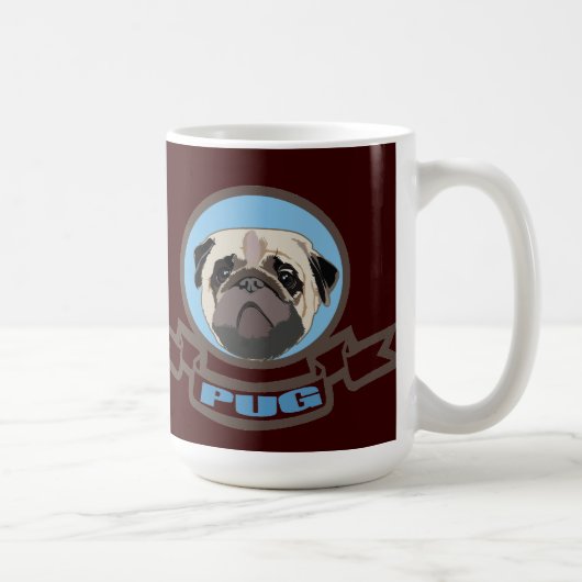 Pug Koffiemok (Rechts)