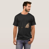 Pug Kont Schuif T-shirt (Voorkant volledig)
