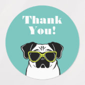 Pug Labels (Design 2)