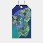 Pug labels cadeaulabel (Voorkant)