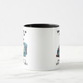 Pug Leesboeken en Drink Koffie Mok (Midden)