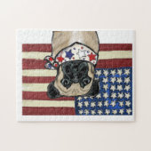 Pug Legpuzzel (Horizontaal)