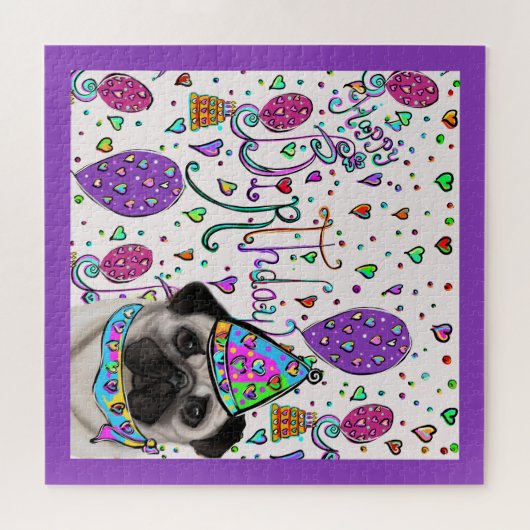 PUG LEGPUZZEL (Horizontaal)