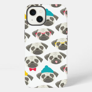 Pug – leuk hond met Kerst iPhone 13 Hoesje