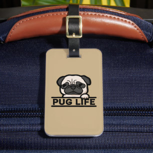 PUG LEVEN – voor hardcore Pug-fans Bagagelabel